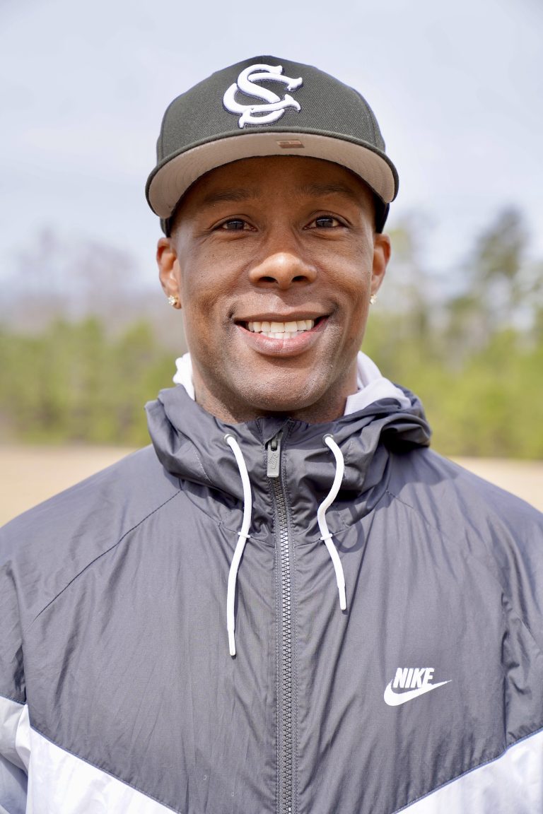 Professional outdoor portrait of Lawrence Superstar Terry, founder of Restarting The Heart.